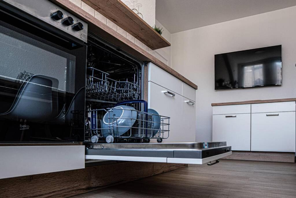 Gemuetliche Ferienwohnung Im Zentrum Von Plauen Esterno foto